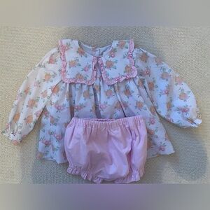 Eliza James Kids/Cecil and Lou pumpkin diaper set